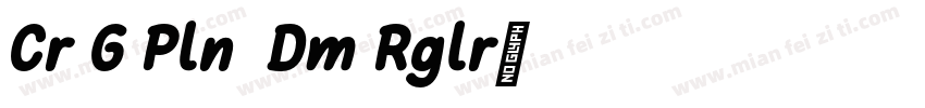 Car Go Plain 31 Demo Regular字体转换